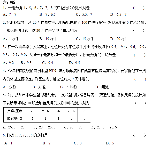 武汉理工大学网络教育数学入学测试初中部分4.png