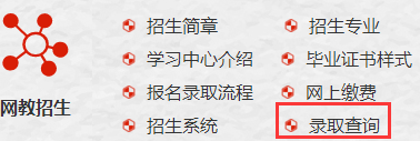 四川大学网络教育录取查询入口