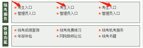 统考报名入口